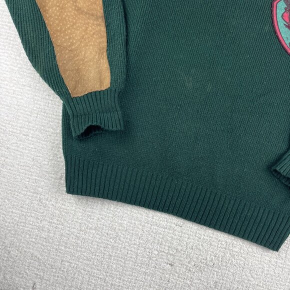 Vintage Club International Mens Size S Sweater Duck Hunting Club Grandpa *Read* - Picture 4 of 16